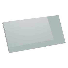 Kit façade meuble cuisine Gris Cendre Brillant 1 porte H. 28,5 cm x L. 59,7 cm