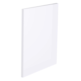 Kit façade meuble cuisine Blanc Brillant 1 porte H. 57,3 cm x L. 59,7 cm